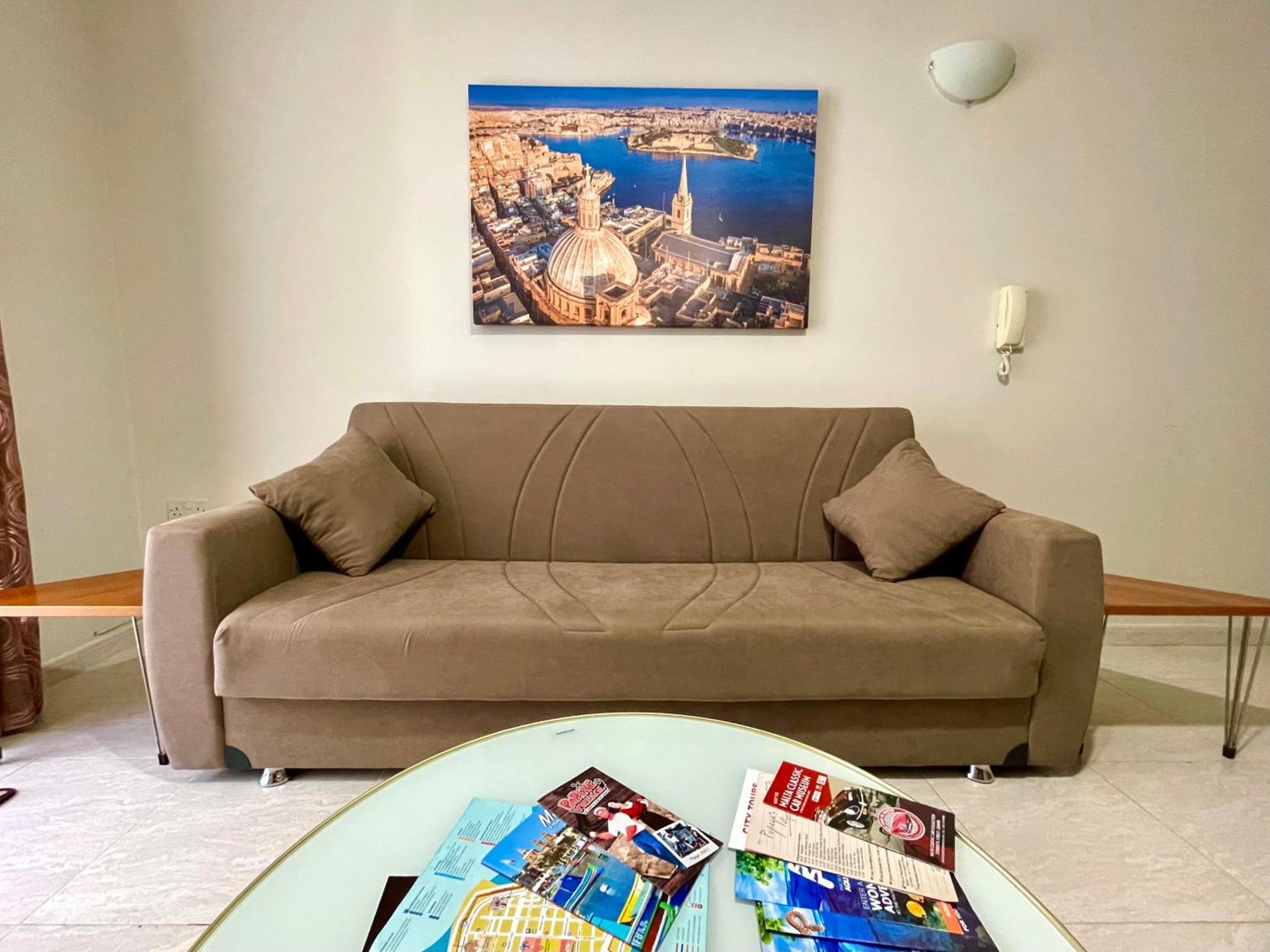 Regent Court - 3 Bedroom Apartment Within Walking Distance From Seafront San Pawl il-Baħar Extérieur photo
